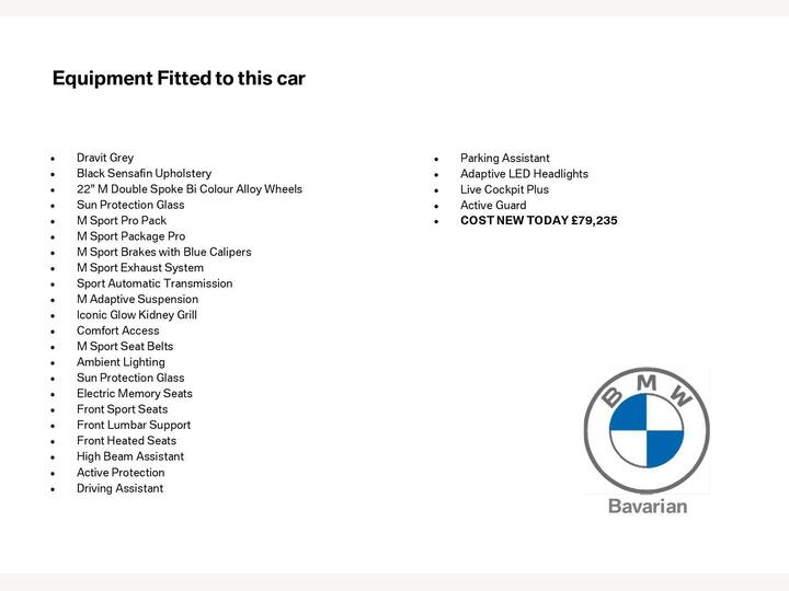 BMW X5 3.0 30d MHT M Sport Steptronic XDrive Euro 6 (s/s) 5dr