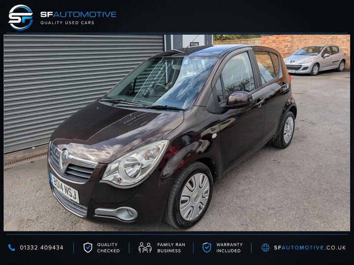 Vauxhall Agila 1.2 VVT EcoFLEX S Euro 5 5dr (AC)