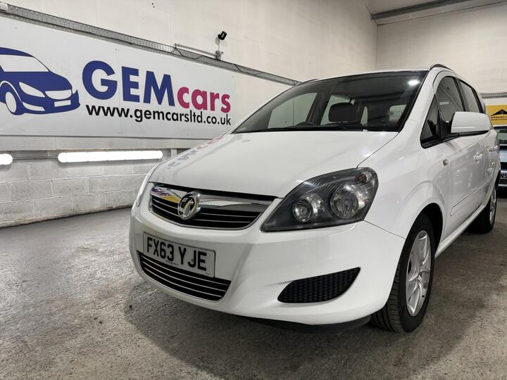 Vauxhall ZAFIRA 1.6 16V Exclusiv Euro 5 5dr