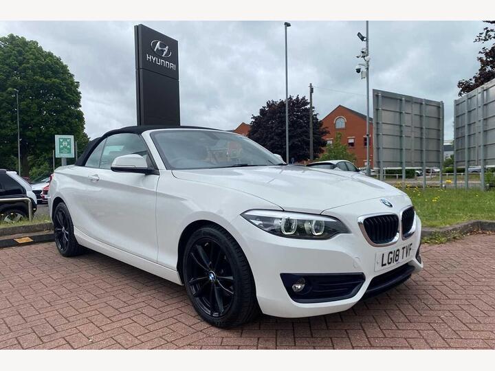BMW 2 Series 2.0 218d Sport Auto Euro 6 (s/s) 2dr