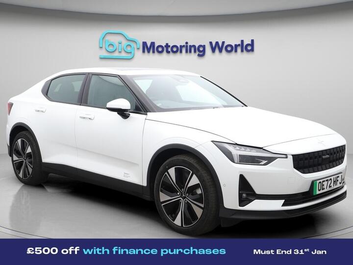 Polestar Polestar 2 Dual Motor 78kWh Long Range Fastback Auto 4WDE 5dr