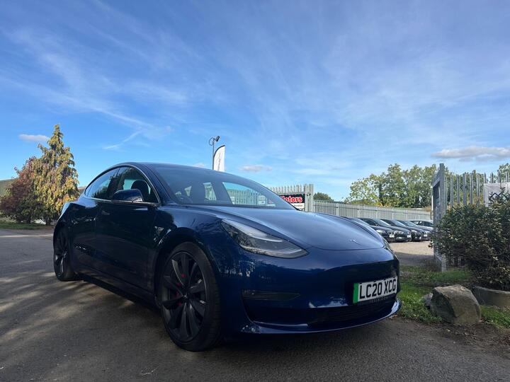 Tesla Model 3 (Dual Motor) Performance Auto 4WDE 4dr (Performance Upgrade)