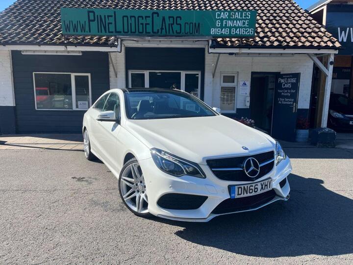 Mercedes-Benz E CLASS 3.0 E350d V6 AMG Line Edition (Premium) G-Tronic+ Euro 6 (s/s) 2dr