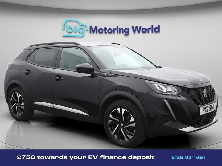 Peugeot E-2008 50kWh Allure Premium + Auto 5dr (7kW Charger)