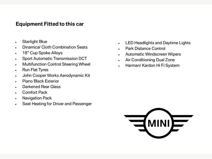 MINI Hatch 2.0 Cooper S Sport Steptronic Euro 6 (s/s) 3dr