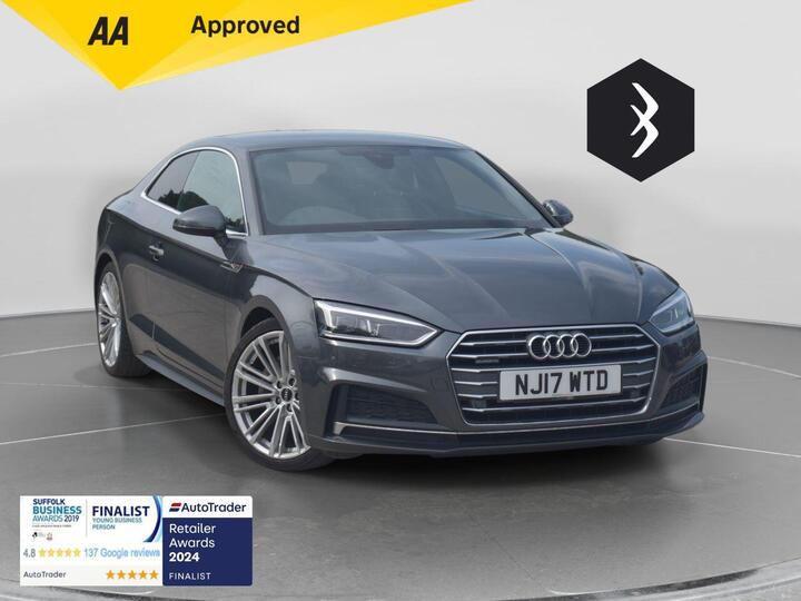 Audi A5 2.0 TDI S Line S Tronic Quattro Euro 6 (s/s) 2dr