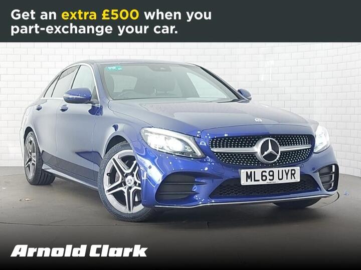 Mercedes-Benz C Class 1.6 C200d AMG Line (Premium) G-Tronic+ Euro 6 (s/s) 4dr