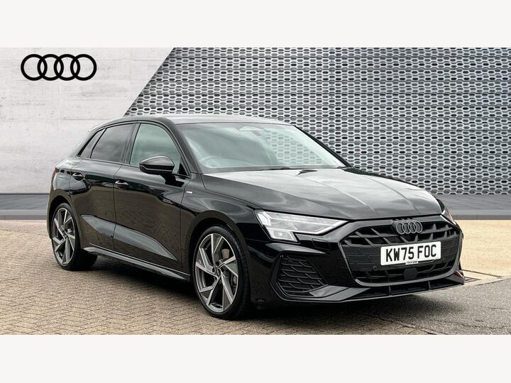 Audi A3 1.5 TFSI 35 Black Edition Sportback S Tronic Euro 6 (s/s) 5dr