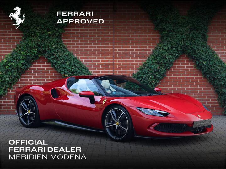 Ferrari 296 GTS 3.0T V6 7.45kWh Spider F1 DCT Euro 6 (s/s) 2dr Ferrari 296 GTS 3.0T V6 7.45kWh Spider F1 DCT Euro 6 (s/s) 2dr