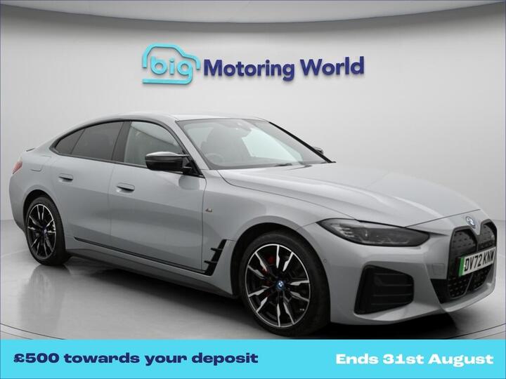 BMW I4 M50 83.9kWh Gran Coupe Auto 4WD 5dr