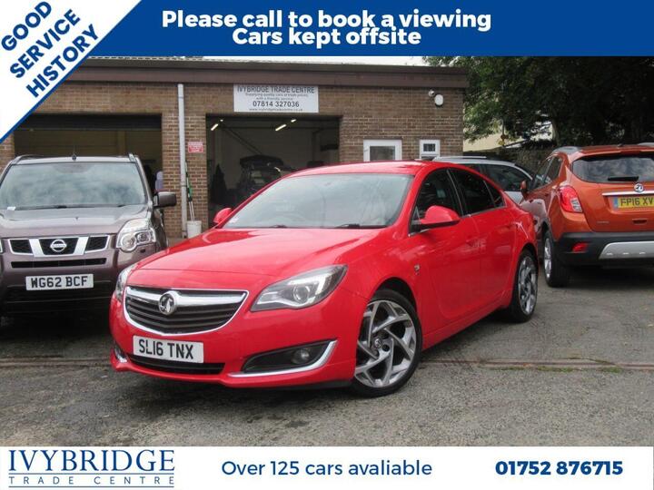 Vauxhall INSIGNIA 1.6 CDTi SRi VX Line Euro 6 (s/s) 5dr