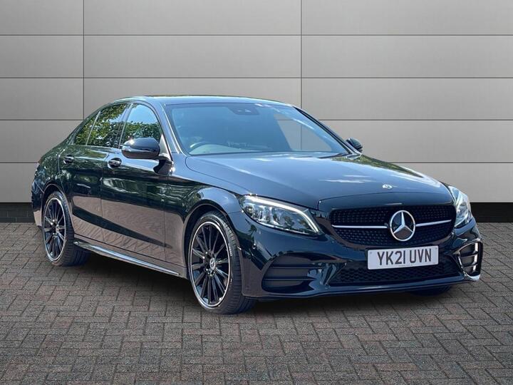 Mercedes-Benz C Class 2.0 C220d AMG Line (Premium) G-Tronic+ Euro 6 (s/s) 4dr