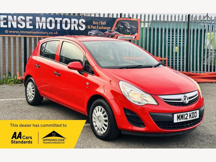 Vauxhall Corsa 1.2i EcoFLEX 16V S Euro 5 (s/s) 5dr