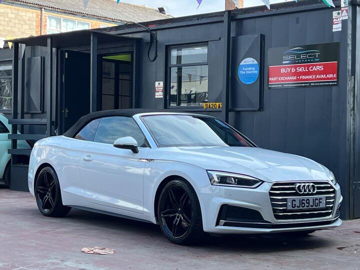 Audi A5 Cabriolet 2.0 TFSI 40 S Line S Tronic Euro 6 (s/s) 2dr