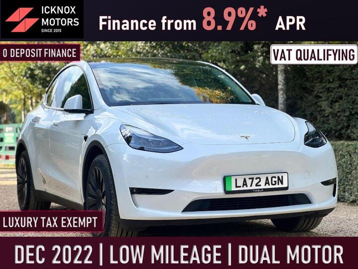 Tesla Model Y (Dual Motor) Long Range Auto 4WDE 5dr
