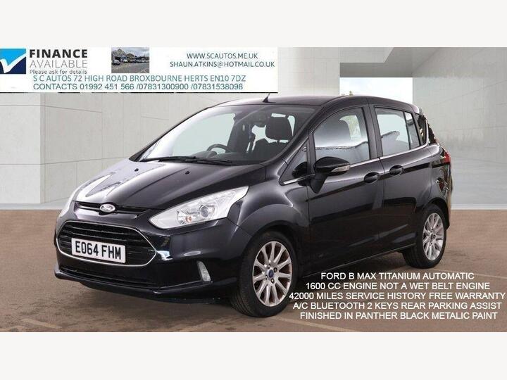 Ford B-Max 1.6 Titanium Powershift Euro 5 5dr