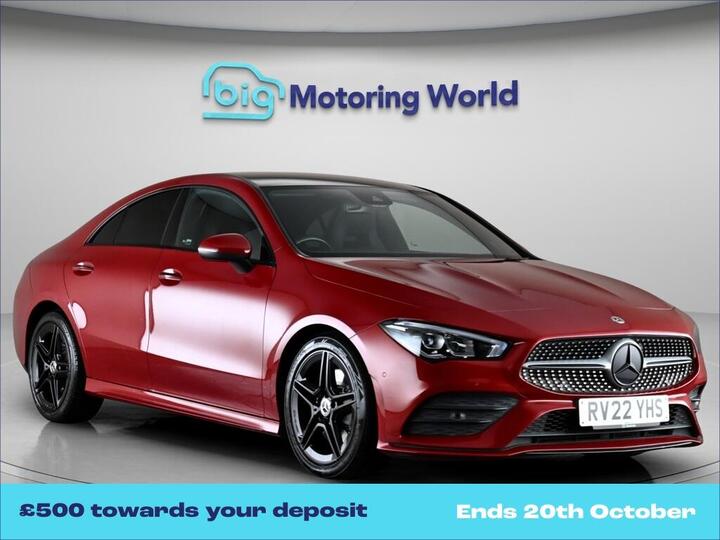 Mercedes-Benz CLA 1.3 CLA200 AMG Line (Premium 2) Coupe 7G-DCT Euro 6 (s/s) 4dr