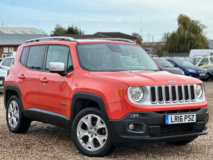 Jeep Renegade 1.4T MultiAirII Limited Auto 4WD Euro 6 (s/s) 5dr