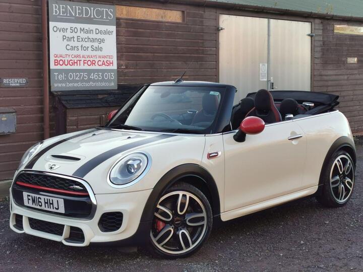 MINI CONVERTIBLE 2.0 John Cooper Works Auto Euro 6 (s/s) 2dr
