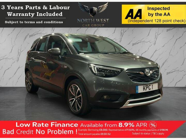 Vauxhall CROSSLAND X 1.2 Elite Euro 6 (s/s) 5dr Vauxhall CROSSLAND X 1.2 Elite Euro 6 (s/s) 5dr