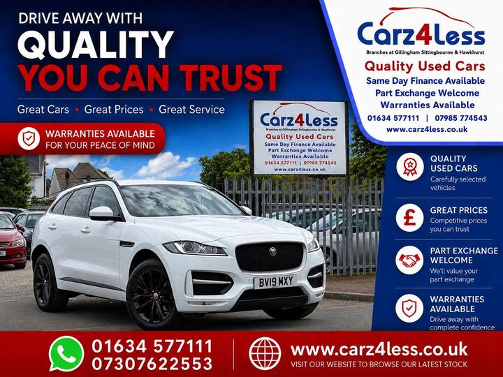 Jaguar F-PACE 2.0 D180 R-Sport Auto AWD Euro 6 (s/s) 5dr