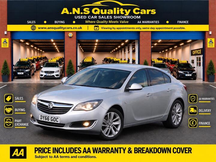 Vauxhall Insignia 1.4i Turbo SRi Nav Euro 6 (s/s) 5dr