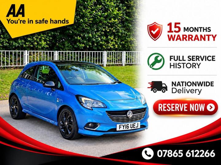 Vauxhall Corsa 1.4i EcoFLEX Limited Edition Euro 6 3dr