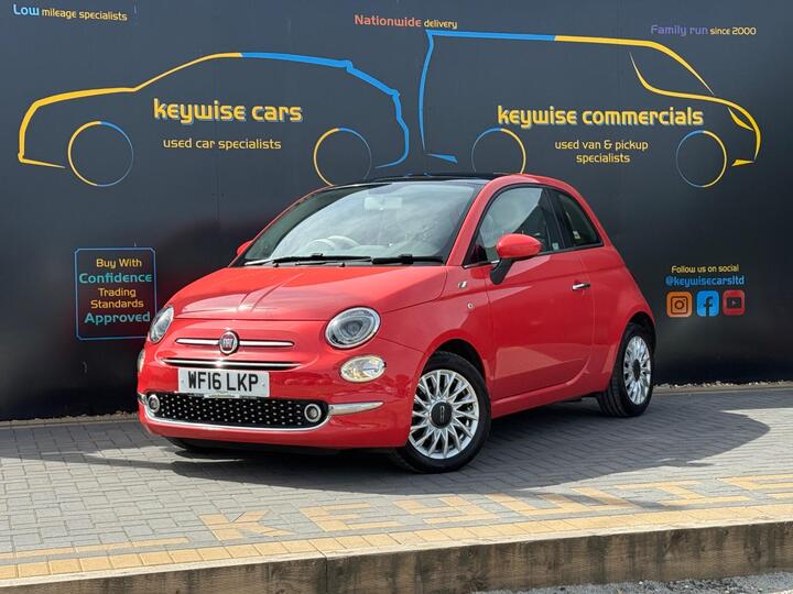 Fiat 500 0.9 TwinAir Lounge Euro 6 (s/s) 3dr