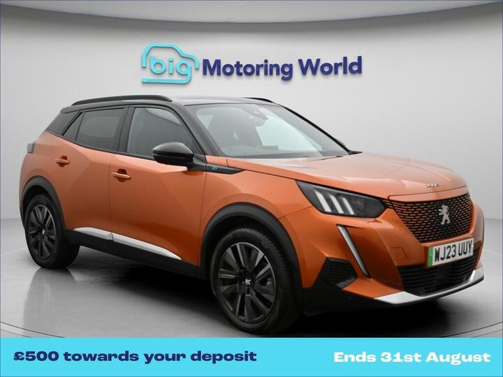 Peugeot E-2008 50kWh GT Premium Auto 5dr (7kW Charger)