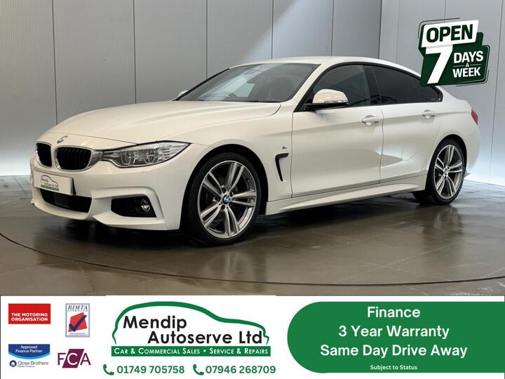 BMW 4 Series Gran Coupe 2.0 420i M Sport Hatchback 5dr Petrol Auto Euro 6 (s/s) (184 Ps)