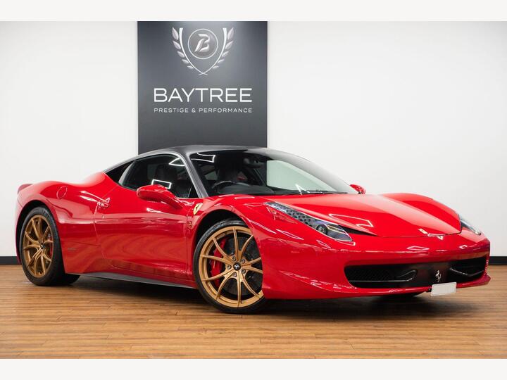 Ferrari 458 4.5 Italia F1 DCT Euro 5 2dr Ferrari 458 4.5 Italia F1 DCT Euro 5 2dr