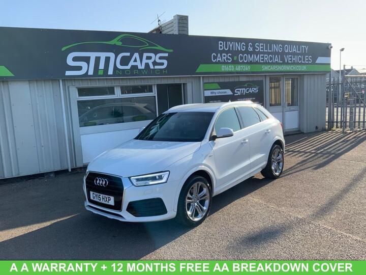 Audi Q3 2.0 TDI S Line Plus S Tronic Quattro Euro 6 (s/s) 5dr
