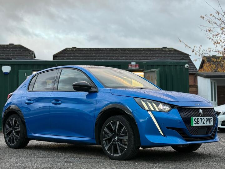 Peugeot E-208 50kWh GT Auto 5dr (7.4kW Charger) Peugeot E-208 50kWh GT Auto 5dr (7.4kW Charger)