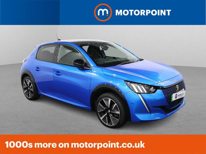 Peugeot 208 50kWh GT Premium Auto 5dr (7kW Charger) Peugeot 208 50kWh GT Premium Auto 5dr (7kW Charger)