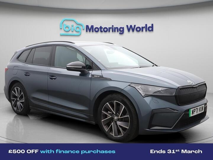 Skoda Enyaq 82kWh 80x SportLine Auto 4WD 5dr (DC125kW)