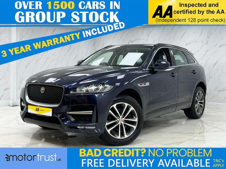 Jaguar F-PACE 2.0 D165 R-Sport Euro 6 (s/s) 5dr Jaguar F-PACE 2.0 D165 R-Sport Euro 6 (s/s) 5dr