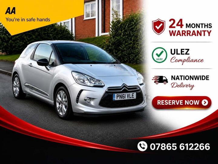 Citroen DS3 1.6 VTi DStyle Euro 5 3dr