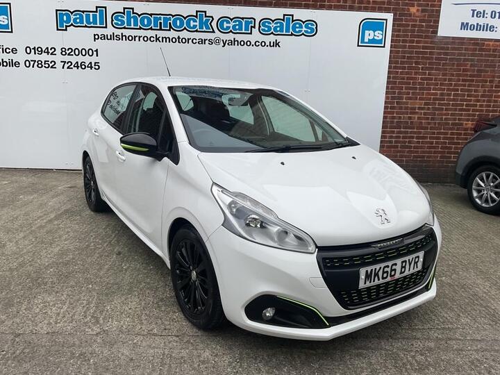 Peugeot 208 HATCHBACK 1.2 PureTech Active Design Lime Euro 6 5dr