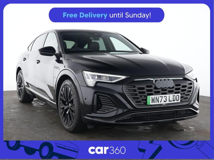 Audi Q8 E-tron 50 Black Edition Sportback Auto Quattro 5dr 95kWh (11kW Charger) Audi Q8 E-tron 50 Black Edition Sportback Auto Quattro 5dr 95kWh (11kW Charger)