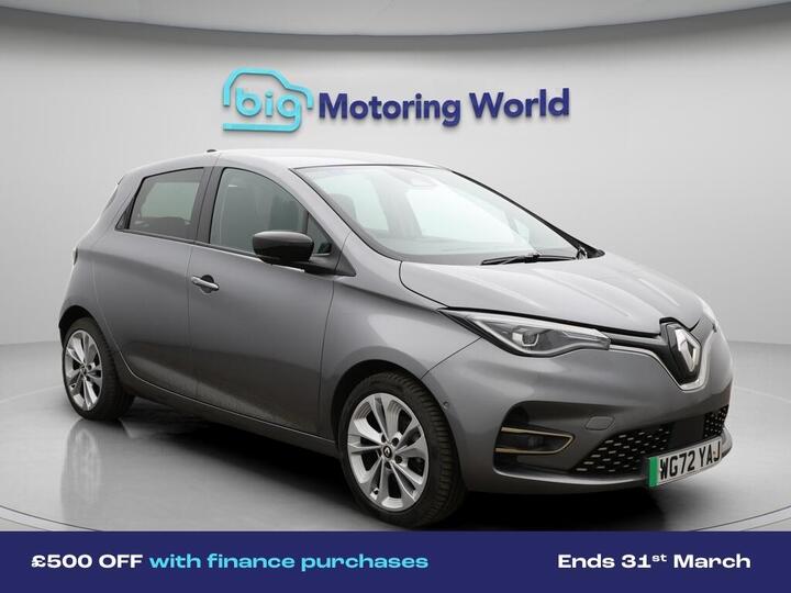 Renault Zoe R135 EV50 52kWh Iconic Auto 5dr (Boost Charge)