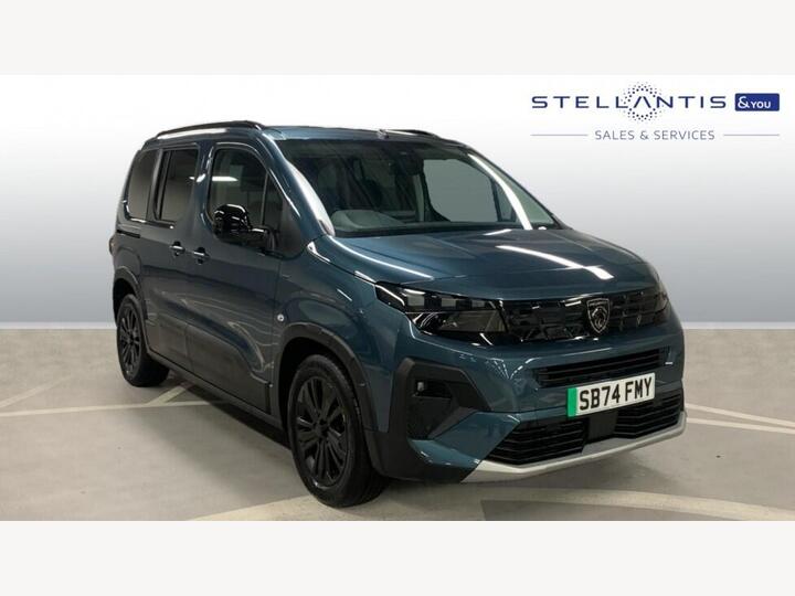 Peugeot E-Rifter 52kWh GT Standard MPV Auto 5dr (7.4kW Charger) Peugeot E-Rifter 52kWh GT Standard MPV Auto 5dr (7.4kW Charger)