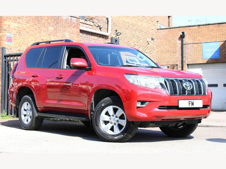 Toyota Land Cruiser 2.8D Active Auto 4WD Euro 6 (s/s) 5dr (7 Seat)