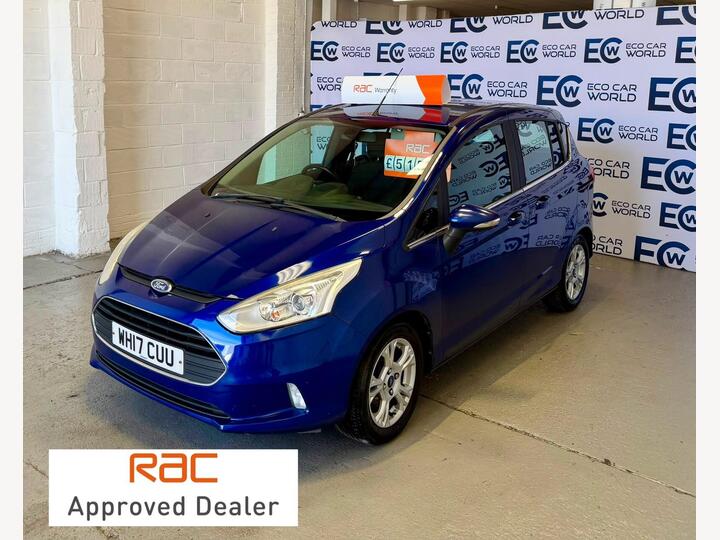 Ford B-Max 1.0T EcoBoost Zetec Navigator Euro 6 5dr