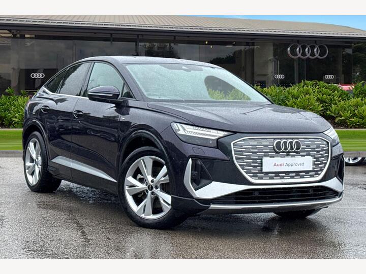 Audi Q4 E-tron Sportback 40 S Line Sportback Auto 5dr 63kWh Audi Q4 E-tron Sportback 40 S Line Sportback Auto 5dr 63kWh