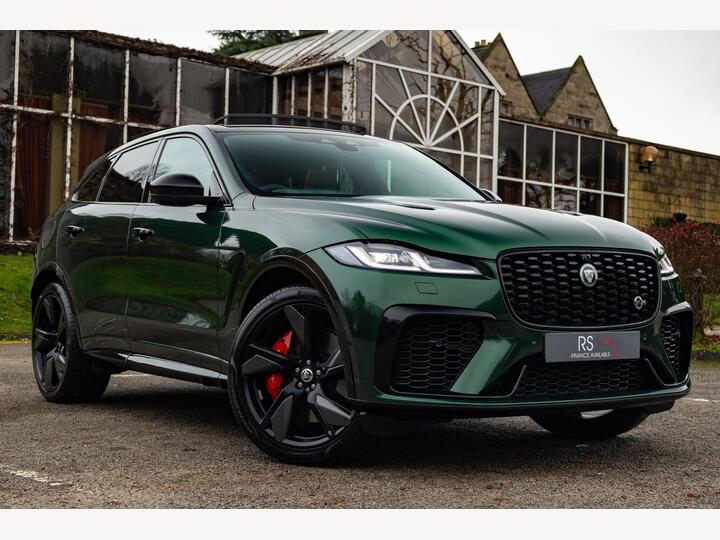 Jaguar F-PACE 5.0 P550 V8 SVR Quickshift AWD Euro 6 (s/s) 5dr