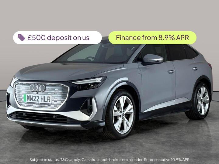 Audi Q4 E-tron 35 S Line Sportback Auto 5dr 55kWh