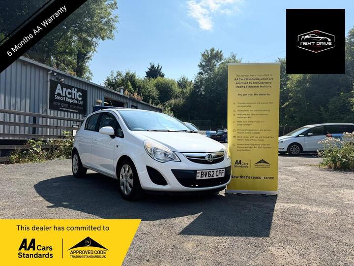 Vauxhall Corsa 1.2i EcoFLEX 16V Exclusiv Euro 5 (s/s) 5dr (A/C)