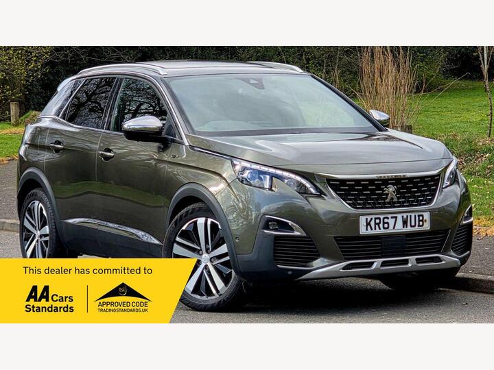 Peugeot 3008 2.0 BlueHDi GT EAT Auto 6Spd Euro 6 (s/s) 5dr