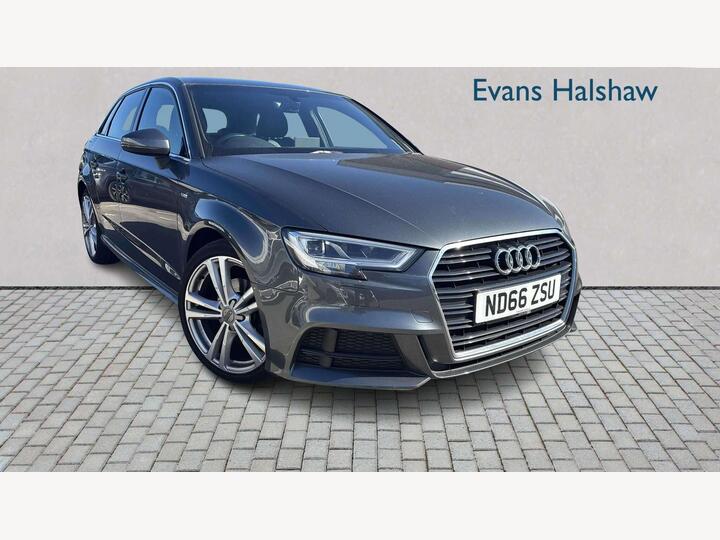 Audi A3 DIESEL SPORTBACK 2.0 TDI S Line Sportback Euro 6 (s/s) 5dr