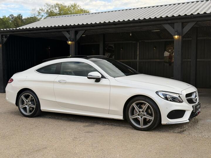 Mercedes-Benz C Class 2.0 C200 AMG Line (Premium Plus) G-Tronic+ Euro 6 (s/s) 2dr